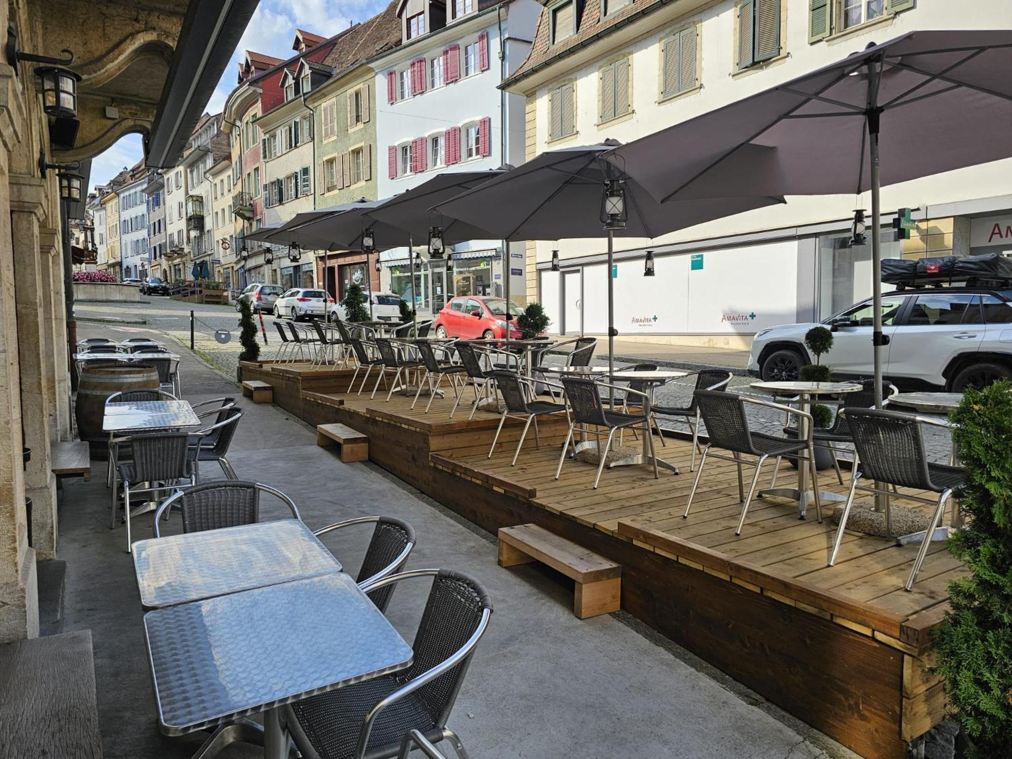 La Croix Federale Hotel Porrentruy Exterior photo